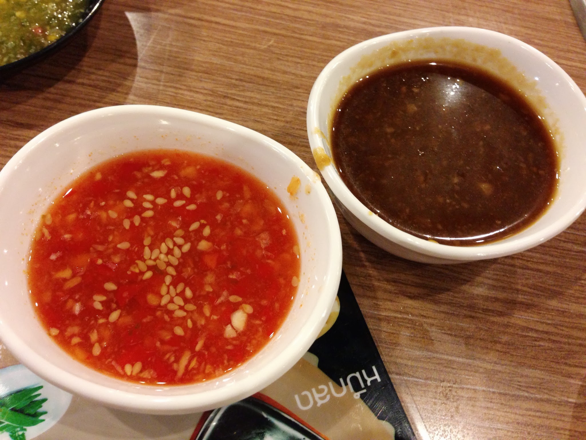 น้ำจิ้ม 2 แบบ ของบาบิคิว