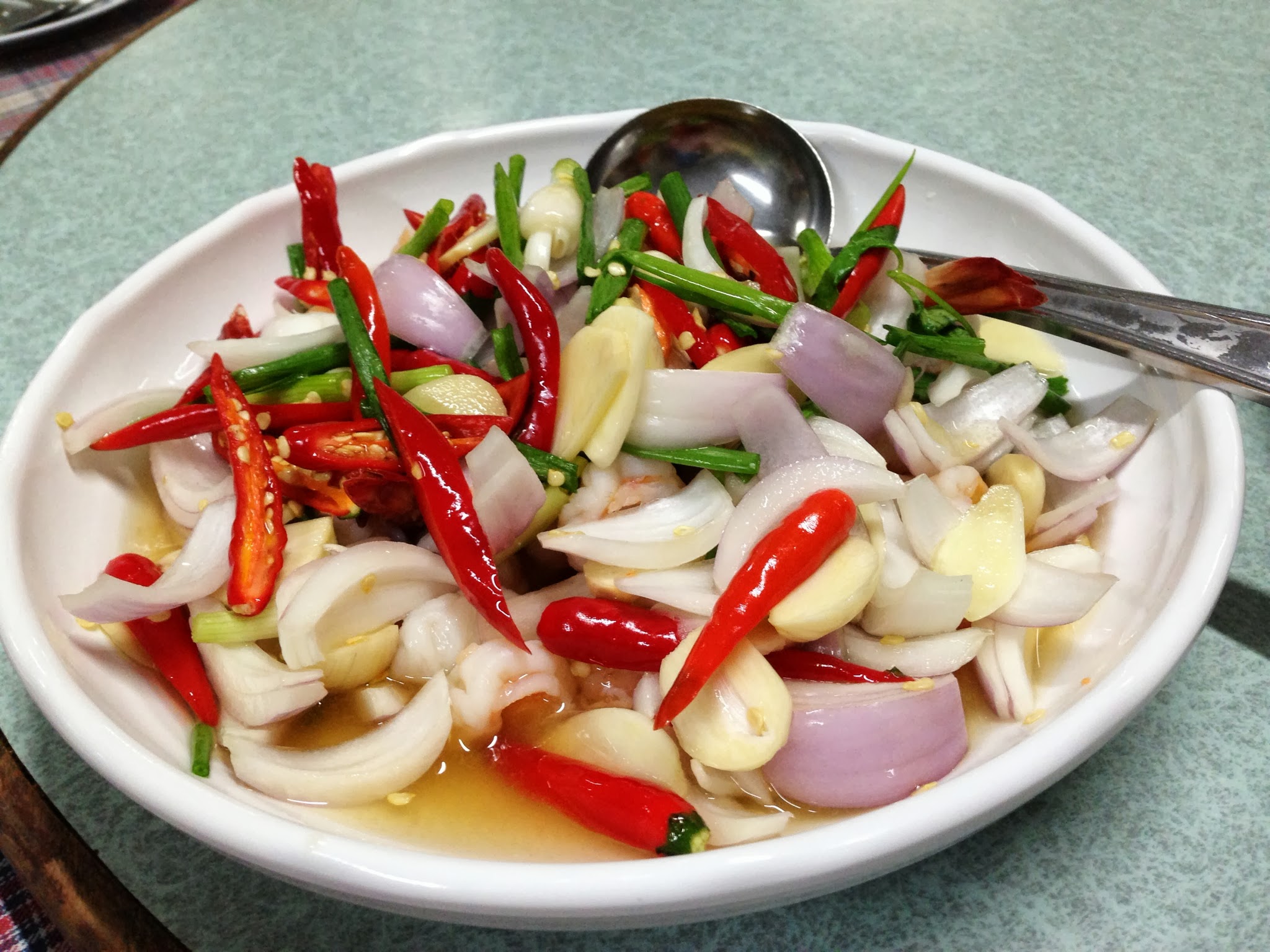กุ้งแช่น้ำปลา