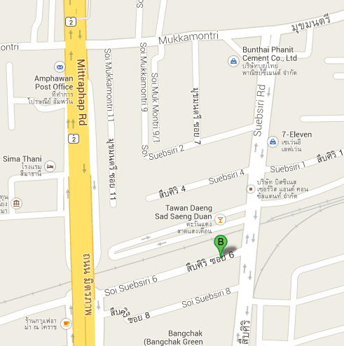 แผนที่ร้าน