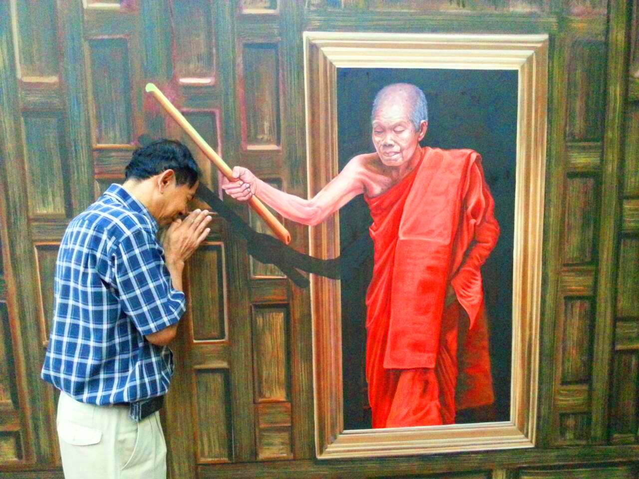 ตัวอย่างงานศิลปะ หลวงพ่อคูณ